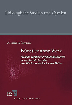 Künstler ohne Werk von Pontzen,  Alexandra