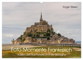 Küsten der Normandie und der Bretagne (Wandkalender 2024 DIN A2 quer), CALVENDO Monatskalender von Steen,  Roger