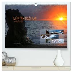 Küstenträume im Panoramablick (hochwertiger Premium Wandkalender 2024 DIN A2 quer), Kunstdruck in Hochglanz von Schmidbauer,  Heinz