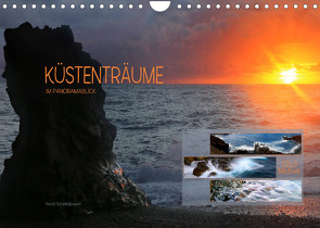 Küstenträume im Panoramablick (Wandkalender 2022 DIN A4 quer) von Schmidbauer,  Heinz