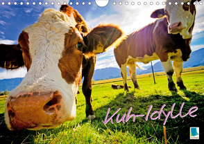 Kuh-Idylle (Wandkalender 2021 DIN A4 quer) von CALVENDO