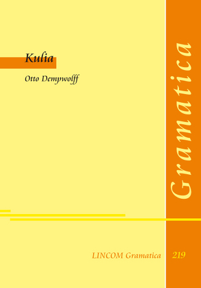 Kulia von Dempwolff,  Otto, Lüders,  Ulrich