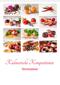Kulinarische Kompositionen – Terminplaner (Wandkalender 2023 DIN A3 hoch) von Hasche,  Joachim