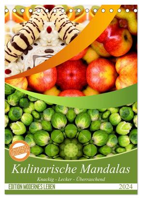 Kulinarische Mandalas (Tischkalender 2024 DIN A5 hoch), CALVENDO Monatskalender von Shayana Hoffmann,  Gaby