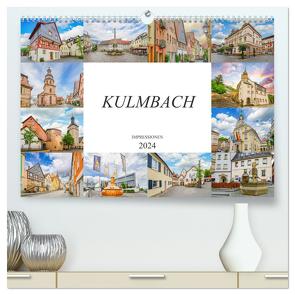 Kulmbach Impressionen (hochwertiger Premium Wandkalender 2024 DIN A2 quer), Kunstdruck in Hochglanz von Meutzner,  Dirk
