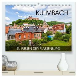 Kulmbach – zu Füßen der Plassenburg (hochwertiger Premium Wandkalender 2024 DIN A2 quer), Kunstdruck in Hochglanz von Thoermer,  Val