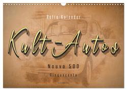 Kult-Autos, Nuova 500 (Wandkalender 2024 DIN A3 quer), CALVENDO Monatskalender von Roder,  Peter
