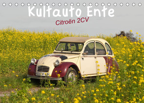 Kultauto Ente Citroën 2CV (Tischkalender 2023 DIN A5 quer) von Bölts,  Meike