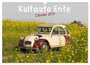 Kultauto Ente Citroën 2CV (Wandkalender 2024 DIN A3 quer), CALVENDO Monatskalender von Bölts,  Meike