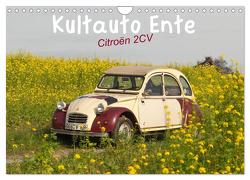 Kultauto Ente Citroën 2CV (Wandkalender 2024 DIN A4 quer), CALVENDO Monatskalender von Bölts,  Meike