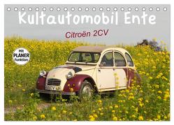 Kultautomobil Ente Citroën 2CV (Tischkalender 2024 DIN A5 quer), CALVENDO Monatskalender von Bölts,  Meike
