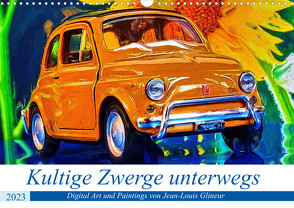 Kultige Zwerge unterwegs (Wandkalender 2023 DIN A3 quer) von Glineur,  Jean-Louis