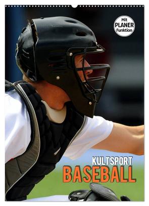 Kultsport Baseball (Wandkalender 2024 DIN A2 hoch), CALVENDO Monatskalender von Bleicher,  Renate