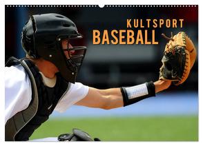 Kultsport Baseball (Wandkalender 2024 DIN A2 quer), CALVENDO Monatskalender von Bleicher,  Renate