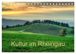 Kultur im Rheingau (Tischkalender 2024 DIN A5 quer), CALVENDO Monatskalender von Hess,  Erhard