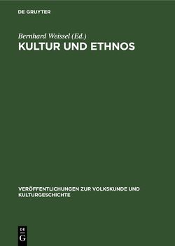 Kultur und Ethnos von Weissel,  Bernhard