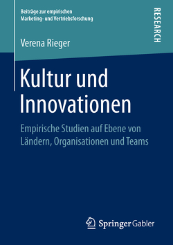 Kultur und Innovationen von Rieger,  Verena