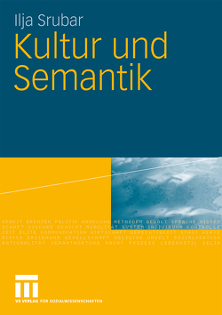 Kultur und Semantik von Srubar,  Ilja