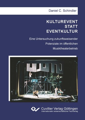 KULTUREVENT STATT EVENTKULTUR von Schindler,  Daniel C.