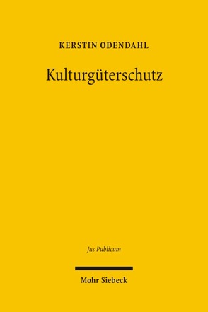 Kulturgüterschutz von Odendahl,  Kerstin