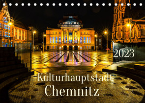 Kulturhauptstadt Chemnitz (Tischkalender 2023 DIN A5 quer) von Rogalski,  Solveig