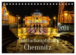 Kulturhauptstadt Chemnitz (Tischkalender 2024 DIN A5 quer), CALVENDO Monatskalender von Rogalski,  Solveig