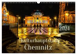 Kulturhauptstadt Chemnitz (Wandkalender 2024 DIN A3 quer), CALVENDO Monatskalender von Rogalski,  Solveig