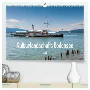 Kulturlandschaft Bodensee – Teil I (hochwertiger Premium Wandkalender 2024 DIN A2 quer), Kunstdruck in Hochglanz von Hess,  Erhard