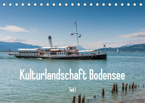 Kulturlandschaft Bodensee – Teil I (Tischkalender 2023 DIN A5 quer) von Hess,  Erhard