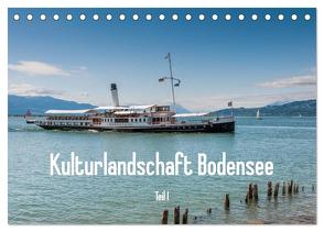 Kulturlandschaft Bodensee – Teil I (Tischkalender 2024 DIN A5 quer), CALVENDO Monatskalender von Hess,  Erhard