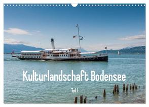 Kulturlandschaft Bodensee – Teil I (Wandkalender 2024 DIN A3 quer), CALVENDO Monatskalender von Hess,  Erhard