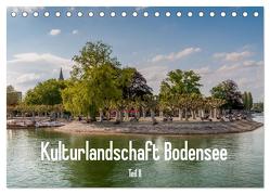 Kulturlandschaft Bodensee – Teil II (Tischkalender 2024 DIN A5 quer), CALVENDO Monatskalender von Hess,  Erhard