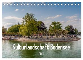 Kulturlandschaft Bodensee – Teil II (Tischkalender 2024 DIN A5 quer), CALVENDO Monatskalender von Hess,  Erhard