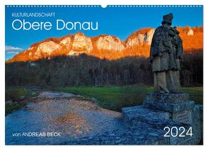 Kulturlandschaft Obere Donau (Wandkalender 2024 DIN A2 quer), CALVENDO Monatskalender von Beck,  Andreas