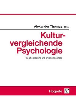Kulturvergleichende Psychologie von Thomas,  Alexander
