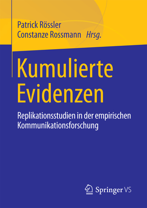 Kumulierte Evidenzen von Rössler,  Patrick, Rossmann,  Constanze