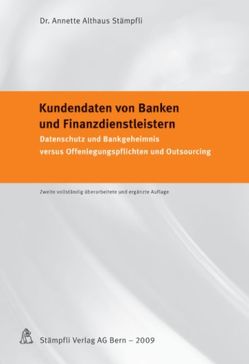 Kundendaten von Banken und Finanzdienstleistern von Althaus Stämpfli,  Annette