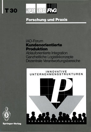 Kundenorientierte Produktion von Bullinger,  H.-J.