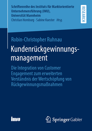 Kundenrückgewinnungsmanagement von Ruhnau,  Robin-Christopher