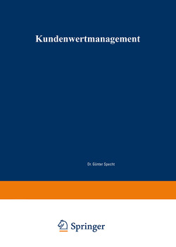 Kundenwertmanagement von Eberling,  Gunter