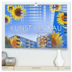Kunst am Bau – Fassadengestaltung Brändströmstraße 2-6 (hochwertiger Premium Wandkalender 2024 DIN A2 quer), Kunstdruck in Hochglanz von Allgaier (ullision),  Ulrich