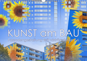 Kunst am Bau – Fassadengestaltung Brändströmstraße 2-6 (Wandkalender 2023 DIN A3 quer) von Allgaier (ullision),  Ulrich