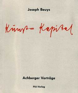 Kunst = Kapital von Beuys,  Joseph