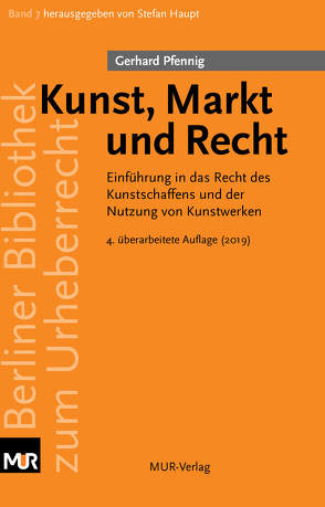 Kunst, Markt und Recht von Pfennig,  Gerhard