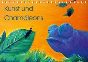 Kunst und Chamäleons (Tischkalender 2019 DIN A5 quer) von Knyssok,  Sonja