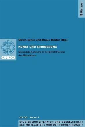Kunst und Erinnerung von Ernst,  Ulrich, Ridder,  Klaus