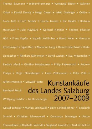 Kunstankäufe des Landes Salzburg 2007-2008