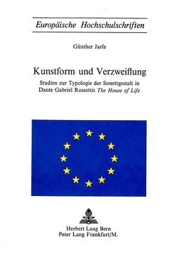 Kunstform und Verzweiflung von Jarfe,  Günther