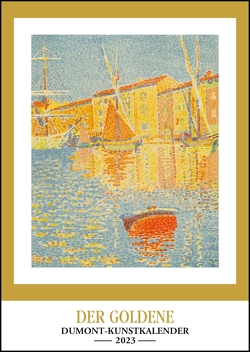 Kunstkalender 2023 – Der Goldene DUMONT-Kunstkalender – Wandkalender – Hochformat A3 29,7 x 42 cm