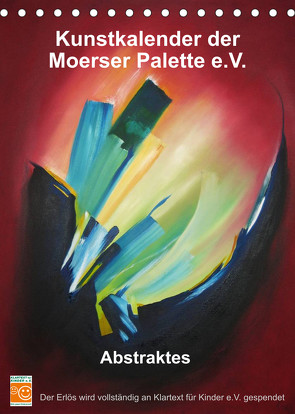 Kunstkalender der Moerser Palette e.V. – Abstraktes (Tischkalender 2023 DIN A5 hoch) von Moerser Palette e.V.,  Kunstverein